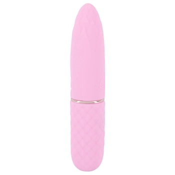 Mini wibrator Cuties silikonowy różowy USB 10,5 cm