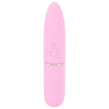 Mini wibrator Cuties silikonowy różowy USB 10,5 cm
