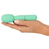 Wibrator mini Cuties zielony silikonowy USB 13 cm