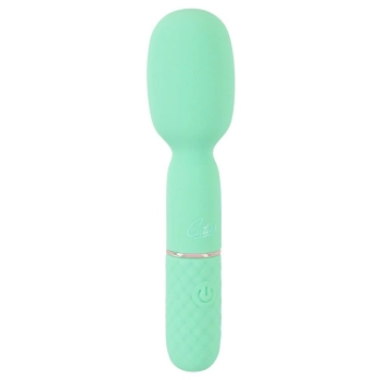 Wibrator mini Cuties zielony silikonowy USB 13 cm