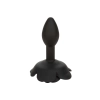 Small Rose Anal Plug Black