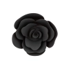 Korek analny silikonowy Calexotics Forbidden Rose duży czarny