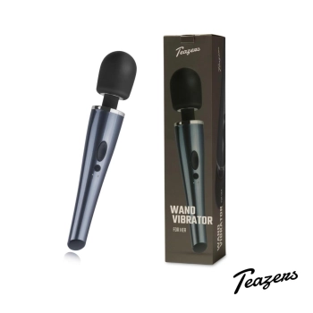 Masażer wibracyjny czarny Teazers Lightning