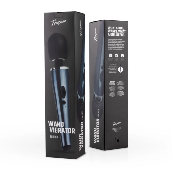 Masażer wibracyjny czarny Teazers Lightning