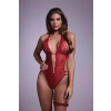 Open crotch Body-Set Renee - Red