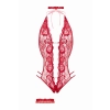 Open crotch Body-Set Renee - Red