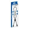 Adjustable double loop cockring