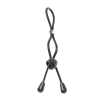 Adjustable double loop cockring