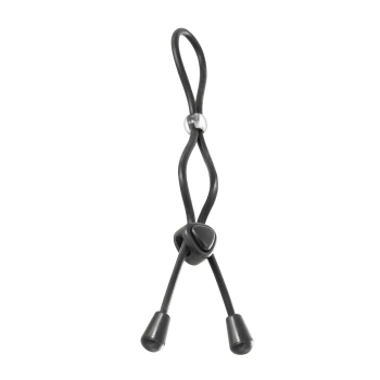 Adjustable double loop cockring