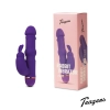 Teazers Silicone Rabbit Vibrator - Purple