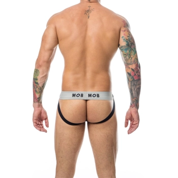 MOB Stripe Classic Jock White