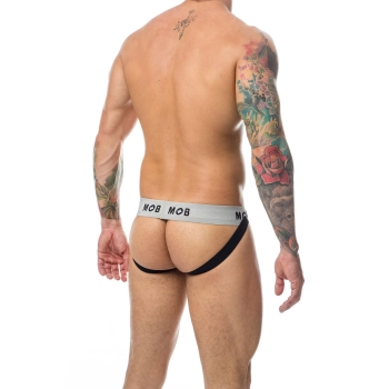 MOB Stripe Classic Jock White