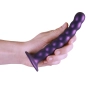 Beaded Silicone G-Spot Dildo - 6,5 / 16,5 cm