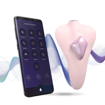 Wibrator Temptation Adrien Lastic sterowany aplikacją silikonowy USB