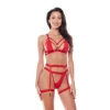 AUBREY RED HARNESS XXL/XXXL