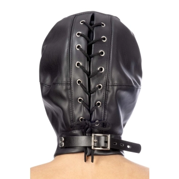 Spandeksowa maska BDSM z odkrytymi ustami Fetish Tentation
