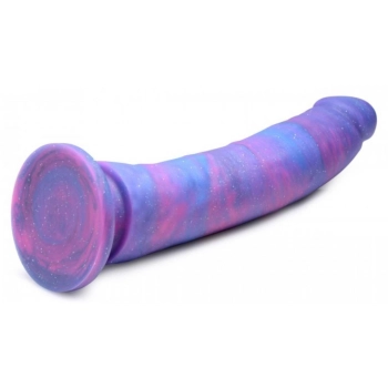 Magic Stick Silicone Dildo With Glitter - 24 cm