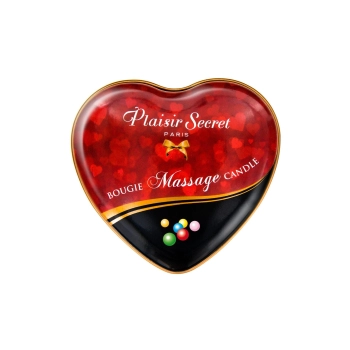 Świeczka do masażu Secret Pleasure guma balonowa 35 ml