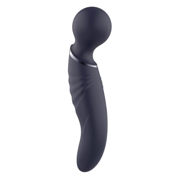 Wibrator Glam Dual Wand Dream Toys silikonowy USB 21,5 cm
