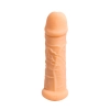 Przedłużka na penisa Real Extra Size bąbelkowa 15,5 cm