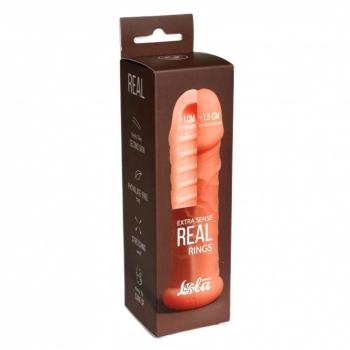 Przedłużka na penisa Real Extra Sense z pierścieniem 13,5 cm