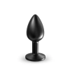 Korek analny metalowy Onix S Dorcel czarny termoreaktywny