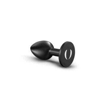 Korek analny metalowy Onix S Dorcel czarny termoreaktywny
