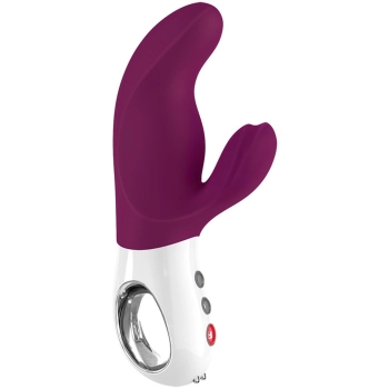 Wibrator króliczek Miss Bi Fun Factory winogronowy biały 17 cm