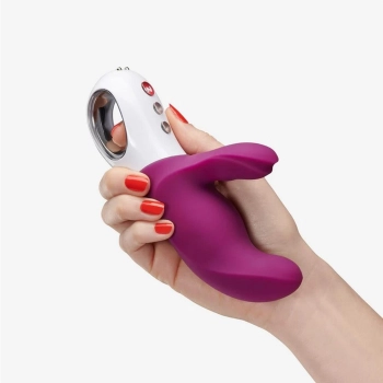 Wibrator króliczek Miss Bi Fun Factory winogronowy biały 17 cm