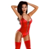 Body Wetlook Doja Glossy czerwony M
