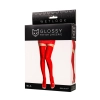 Pończochy Wetlook Glossy Isla czerwone L