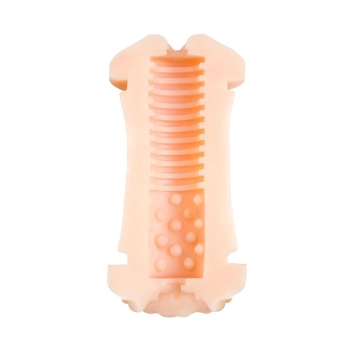 Masturbator dwustronny JOS LULU mięsisty TPR 14.5 cm