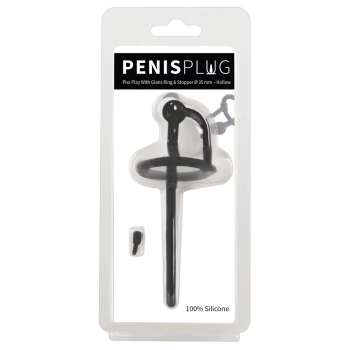 Penis plug silikonowy Penisplug z zatyczką 12,7 cm