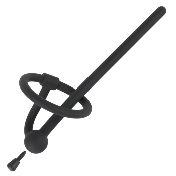 Penis plug silikonowy Penisplug z zatyczką 12,7 cm