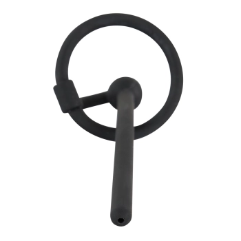 Penis plug silikonowy Penisplug z zatyczką 12,7 cm