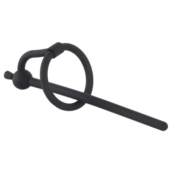 Penis plug silikonowy Penisplug z zatyczką 12,7 cm