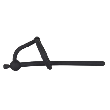 Penis plug silikonowy Penisplug z zatyczką 12,7 cm