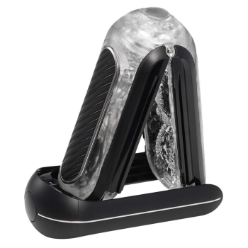 Masturbator Tenga Zero Flip Gravity z wibracją 18 cm