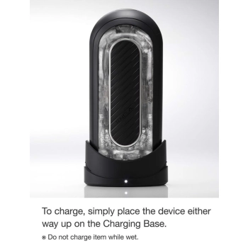 Masturbator Tenga Zero Flip Gravity z wibracją 18 cm