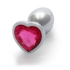 Korek analny Heart Gem Ouch mały 6 cm
