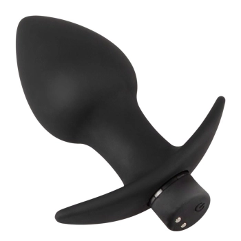 Zestaw plugów analnych wibrujących Black Velvets silikonowy USB 3 sztuki