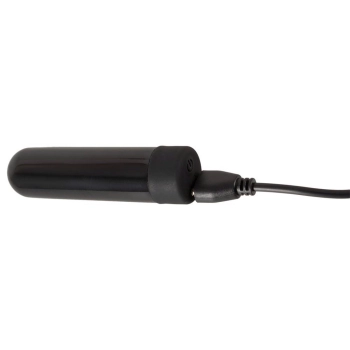 Zestaw plugów analnych wibrujących Black Velvets silikonowy USB 3 sztuki