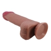 Dildo realistyczne Baile Sliding Skin giętkie z przyssawką 21 cm