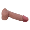 Dildo realistyczne Baile Sliding Skin giętkie z przyssawką 21 cm