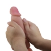 Dildo realistyczne Baile Sliding Skin giętkie z przyssawką 21 cm