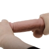 Dildo realistyczne Baile Sliding Skin 21 cm przyssawkowe giętkie TPR