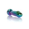 Stalowy korek analny penis z diamentem HeavyFun 10 cm
