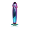 Stalowy korek analny penis z diamentem HeavyFun 12 cm