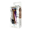 Stalowy korek analny penis z diamentem HeavyFun 12 cm