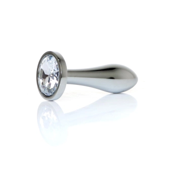 Plug-Jewellery Silver PLUG- Clear S